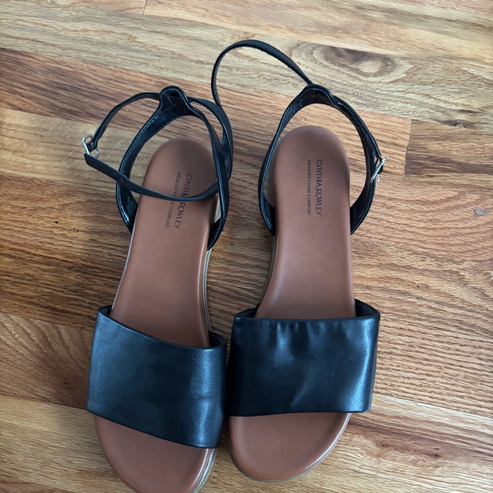 Cynthia Rowley and Tan Sandals